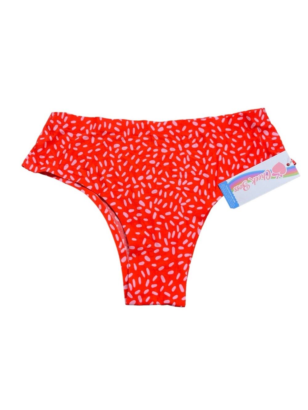 Cheek Boss Cheeky Panty Rice Confetti Size Small